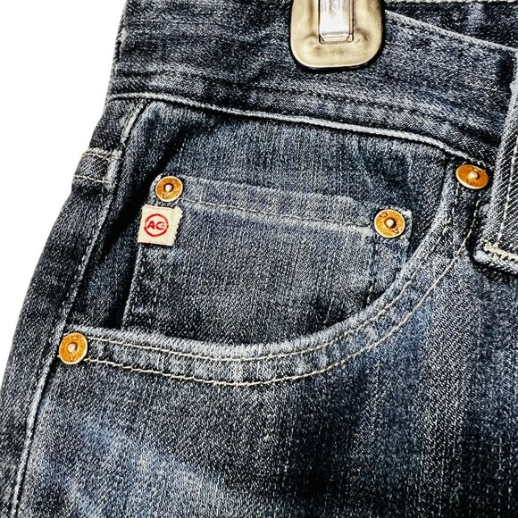 AG Adriano Goldschmied Blue Denim Jeans 33x34 The Graduate Tailored Leg - Picture 3 of 15